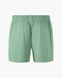 Mens Bamboo Jersey Boxer Short Sage