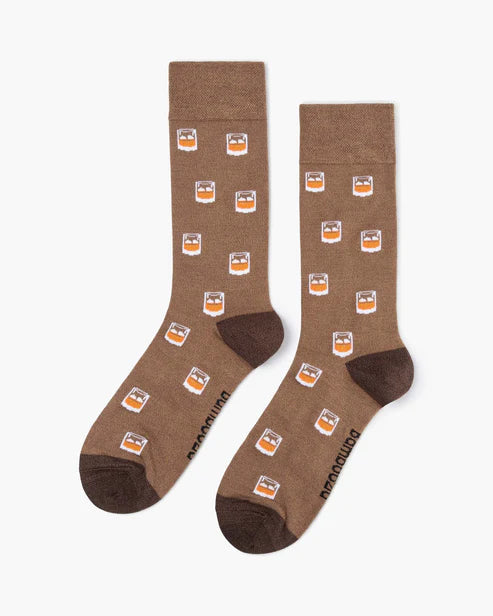 Comfort Whiskey | Men's Bamboo Sock