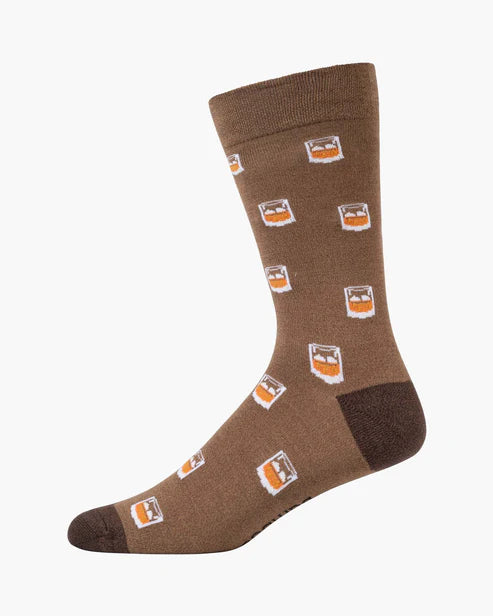 Comfort Whiskey | Men's Bamboo Sock