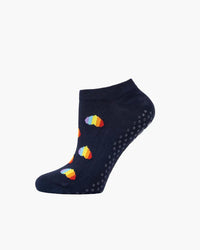 Yoga Pride Hearts | Women's Grip Ankle Sock