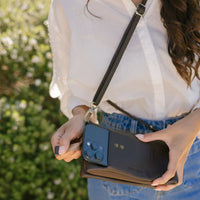 Mavie Crossbody Wallet | Black