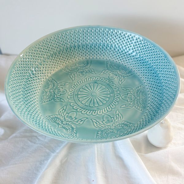 Wash Footed Tray | Light Blue