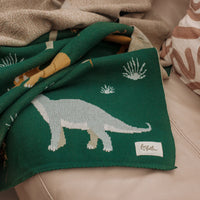 Dinos Throw Blanket