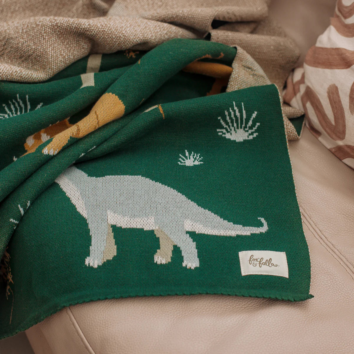 Dinos Throw Blanket