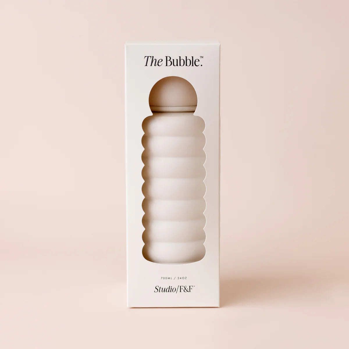 Bubble Reusable Water Bottle 700ml Vanilla