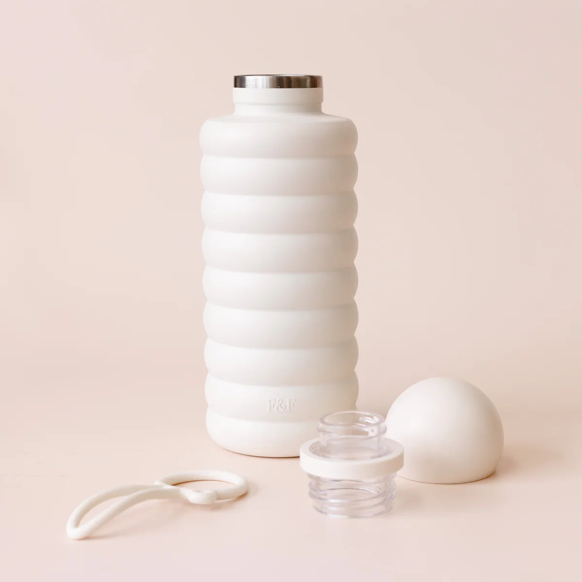 Bubble Reusable Water Bottle 700ml Vanilla