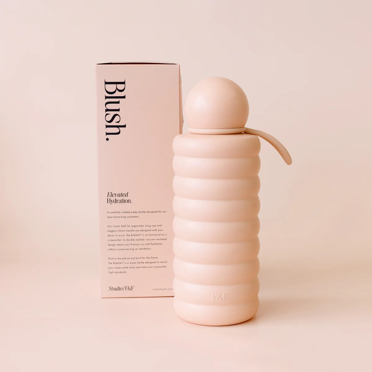 Bubble Reusable Water Bottle 700ml | Blush