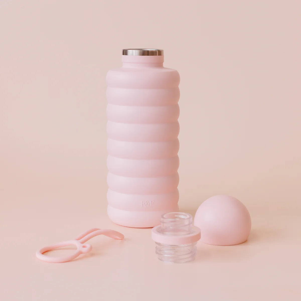 Bubble Reusable Water Bottle 700ml | Ballet Pink
