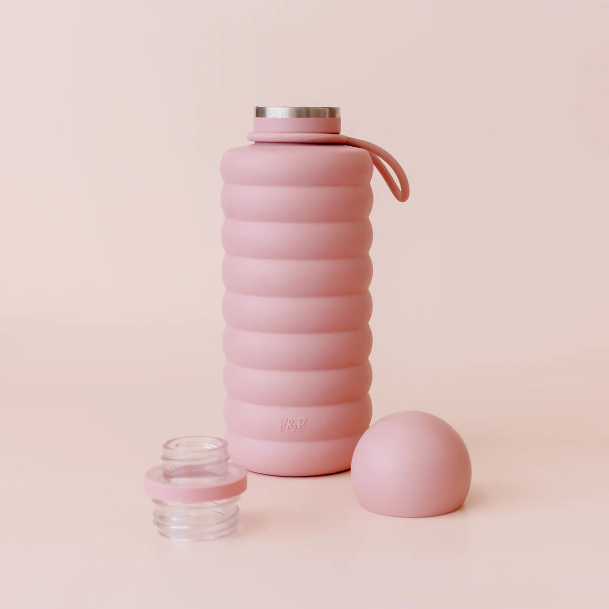 Bubble Reusable Water Bottle 700ml Dusty Rose | DUE END APRIL