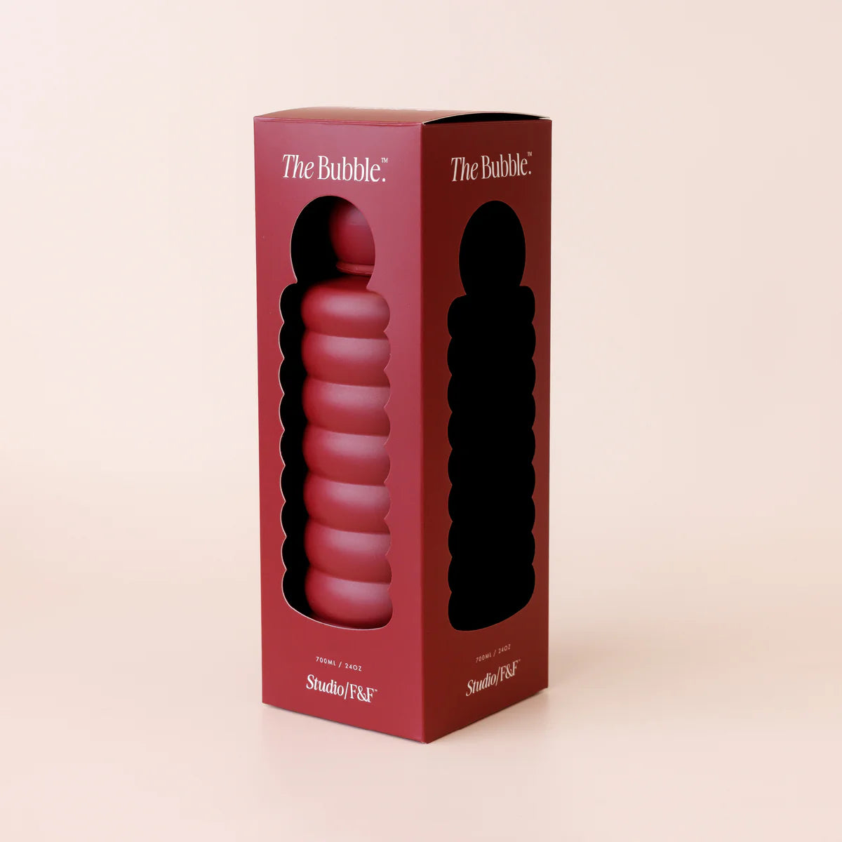 Bubble Reusable Water Bottle 700ml | Cherry