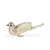 Champagne Feather Clip Bird | 4pk