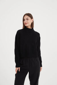 Jacquard Knit | Black