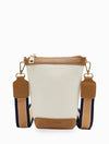 Bec Cross Body Bag | White Tan