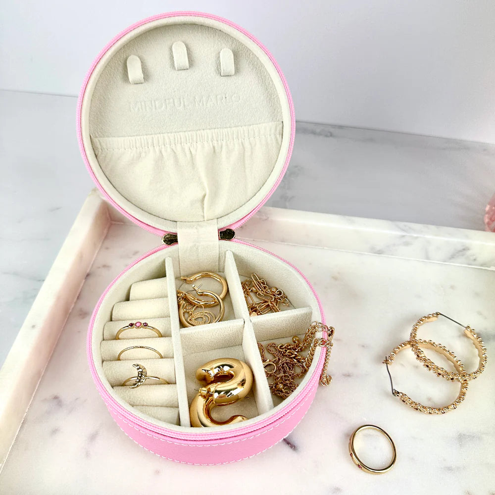 Round Jewellery Case