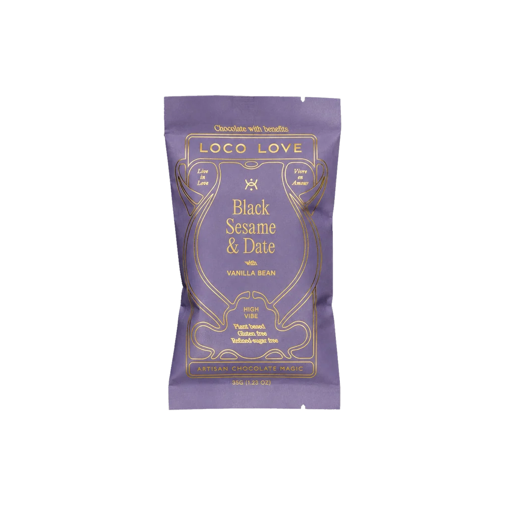 Black Sesame & Date Single Chocolate