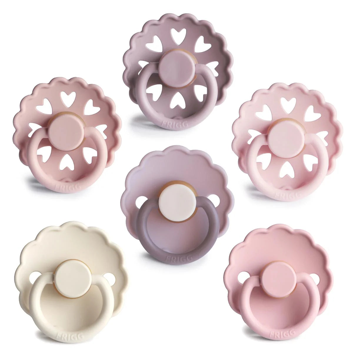 Frigg Multi Pacifier 6 Pack Latex | Size 2