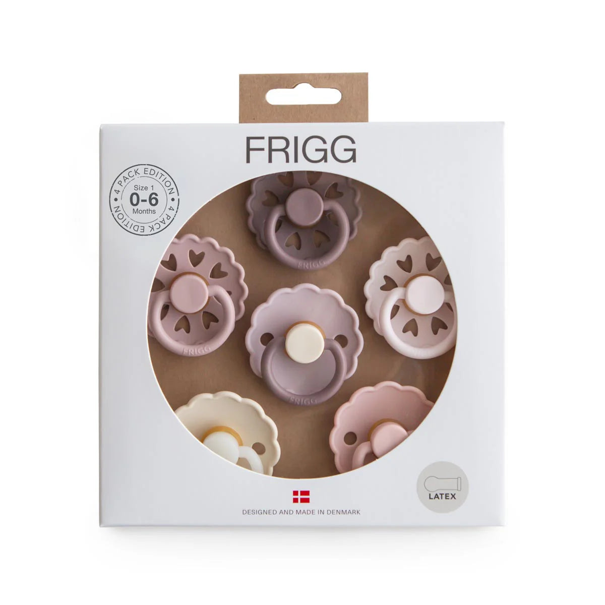 Frigg Multi Pacifier 6 Pack Latex | Size 2