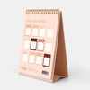 2026 Rose Check Desk Calendar