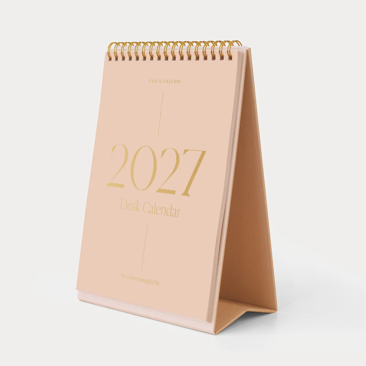 2027 Desk Calendar