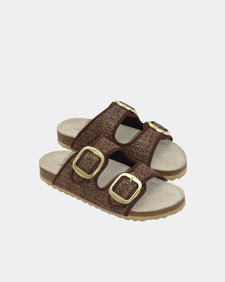 Cammy Sandal | Sienna Raffia