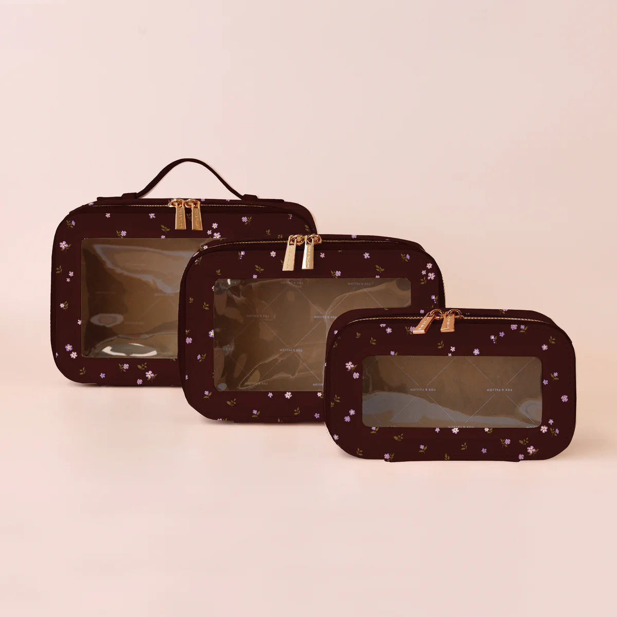 Wisteria Cosmetic Bag Collection