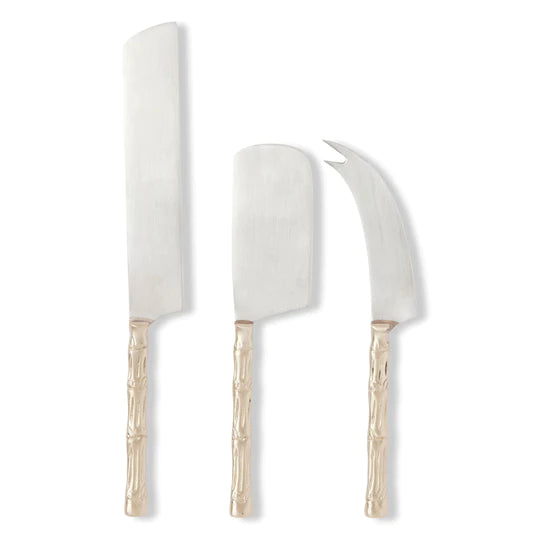 Bamboo Cheese Knife Set Of 3