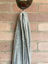 Clover Handloomed Linen Scarf | Rustic Linen