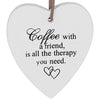 Ceramic Heart with Quote