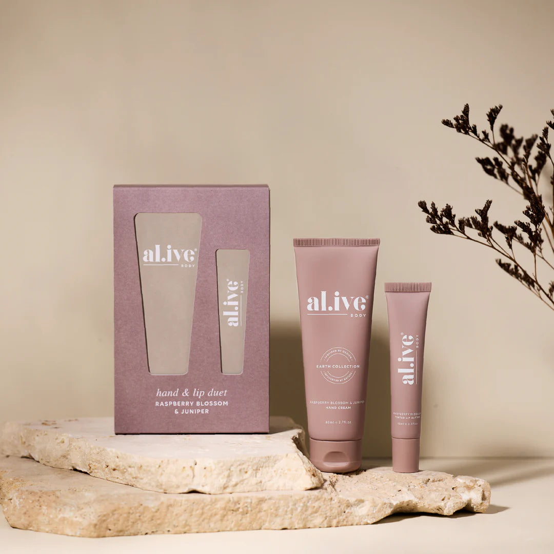 Hand & Lip Duet | Raspberry Blossom & Juniper