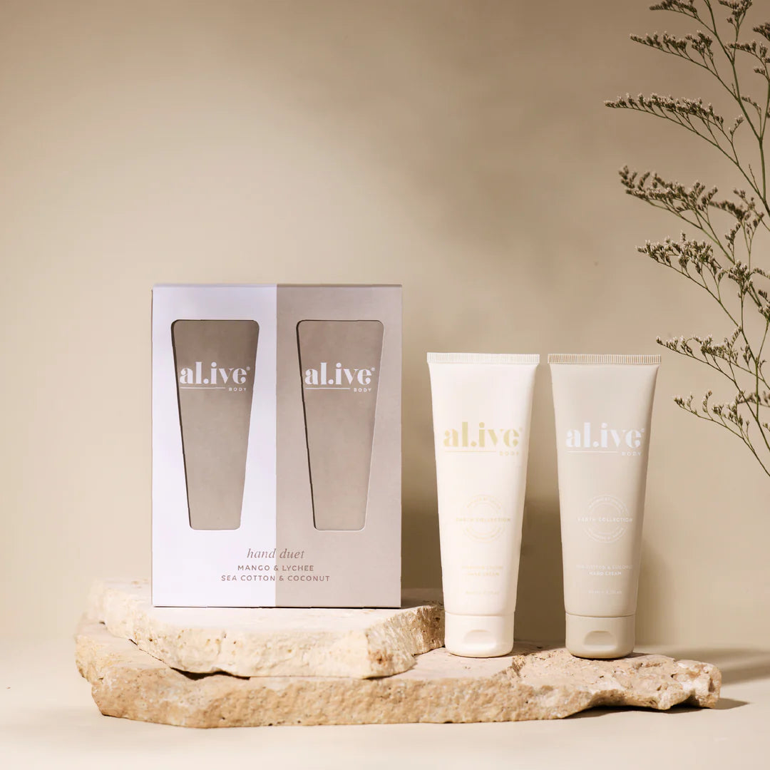 Hand Duet | Mango & Lychee + Sea Cotton & Coconut