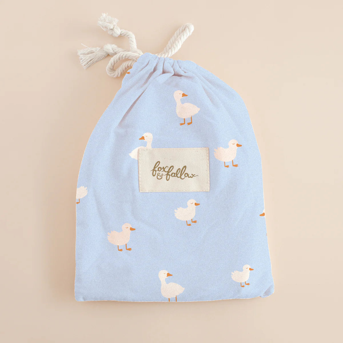 Blue Ducks Organic Fitted Cot Sheet