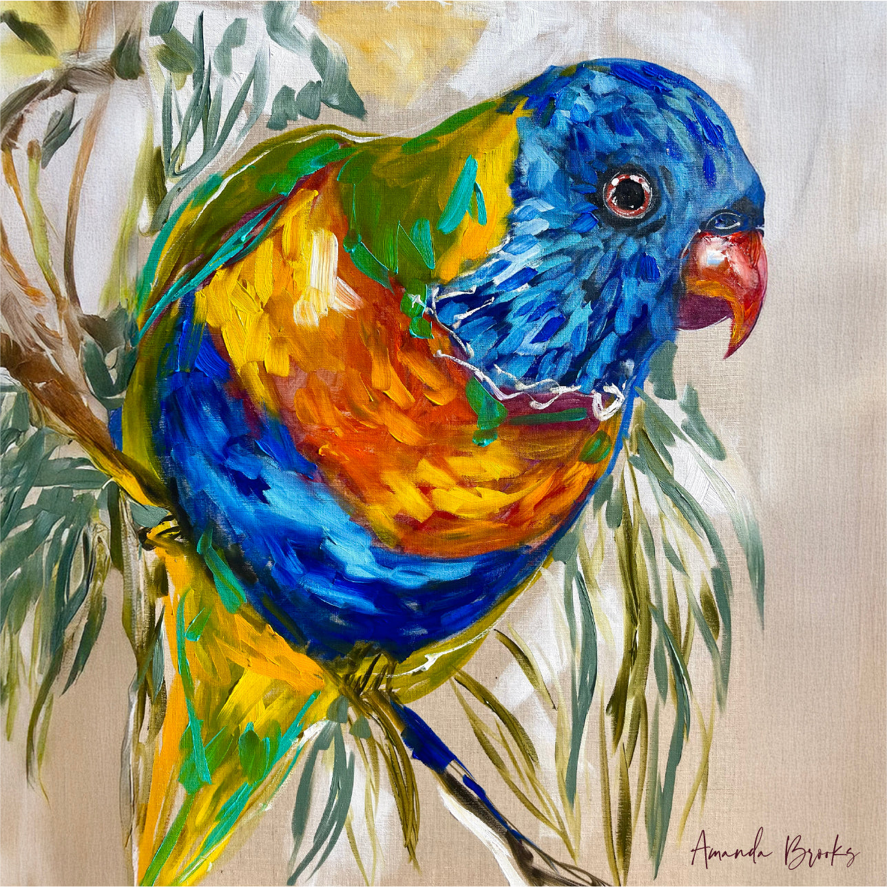 Bird Art By Amanda Brooks | Stone Drink Coaster Collection
