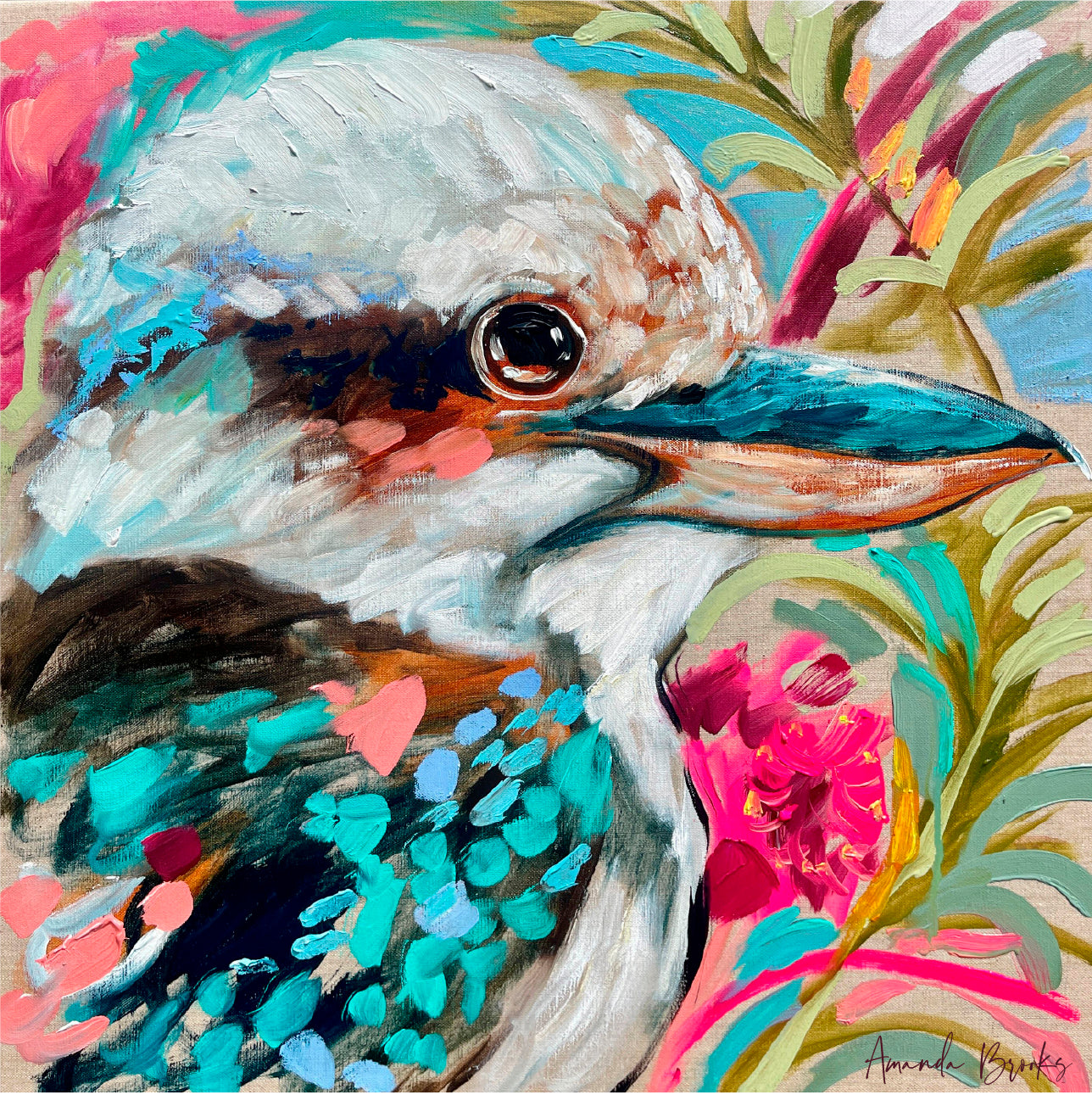 Bird Art By Amanda Brooks | Stone Drink Coaster Collection