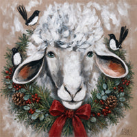 Festive Christmas by Amanda Brooks | Stone Drink Coaster Collection