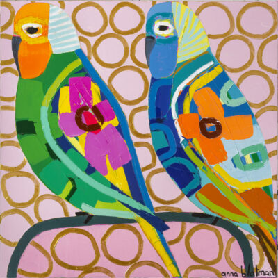 Bird Flock By Anna Blatman | Stone Drink Coaster