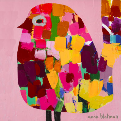 Bird Flock By Anna Blatman | Stone Drink Coaster