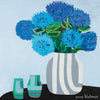 Colourful Flowers By Anna Blatman | Stone Drink Coaster Collection