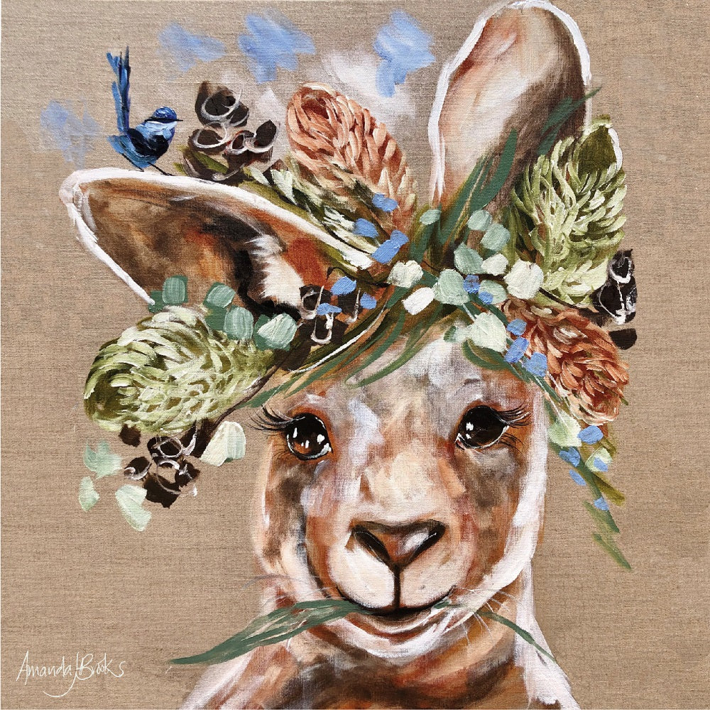 Country Australian Animals by Amanda Brooks | Stone Drink  Coaster Collection
