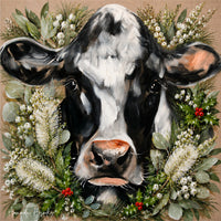 Festive Christmas by Amanda Brooks | Stone Drink Coaster Collection