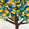 Colourful Flowers By Anna Blatman | Stone Drink Coaster Collection