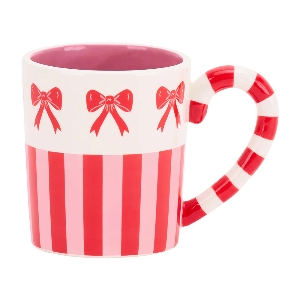 Ceramic Mug | Bow & Stripe