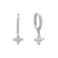 Clover Huggies | Sterling Silver