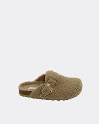 Banff Fur Mule | Taupe