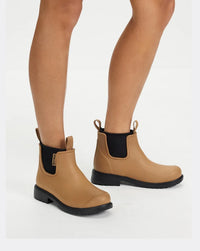 Jam II Tan Gumboot | Corrected Fittings