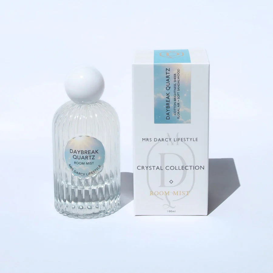 Room Mist Daybreak Quartz | Cotton Brightness, Sheer Floral Air + Soft Sandalwood