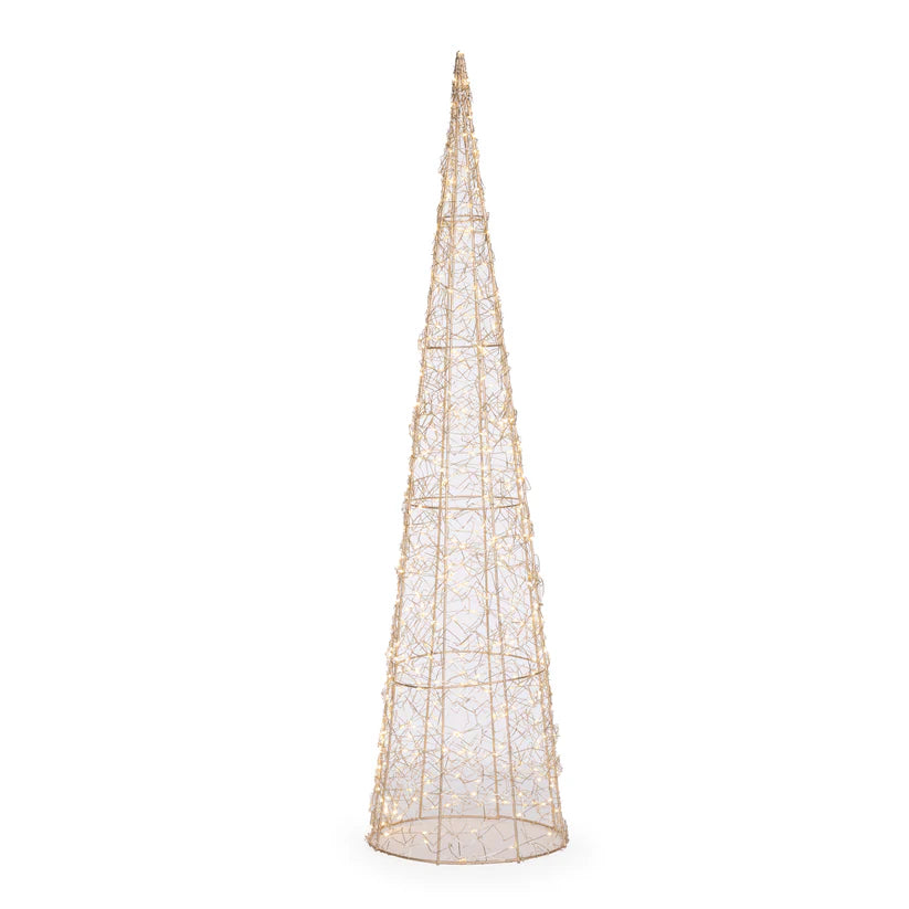 Illuminated Cone Tree