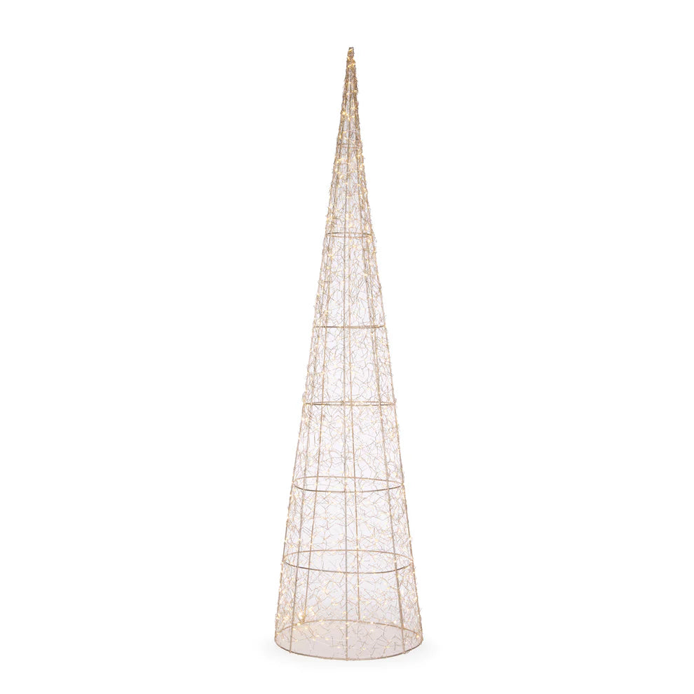 Illuminated Cone Tree