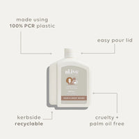 650ml Baby Wash Refill | Calming Oatmeal