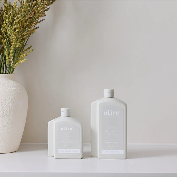 Lotion or Wash Refill Bottle | Sea Cotton + Coconut