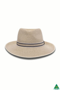 Malibu Flexibraid Fedora | Mix Camel